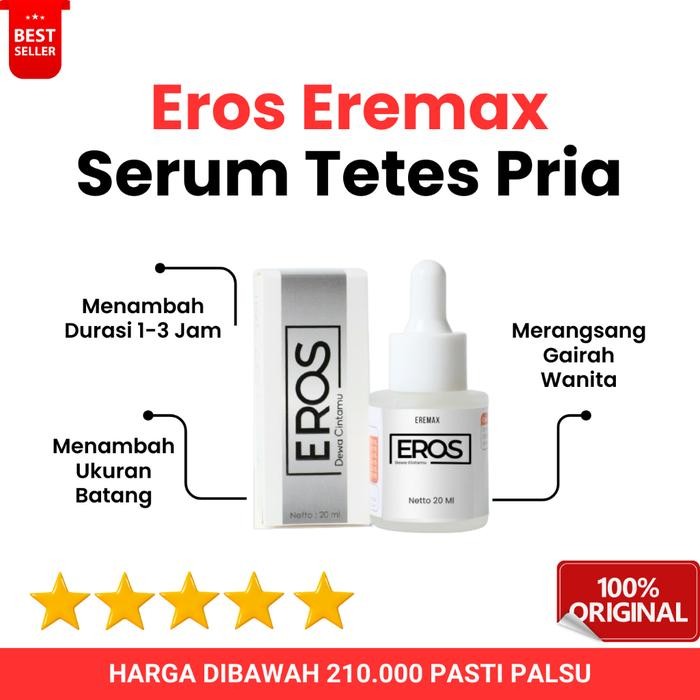 terjaminDiKita- Eros Tetes Serum Oles Pria Eros Stamina Eros Dewa Cintamu Eros Tetes Pria Perkasa is
