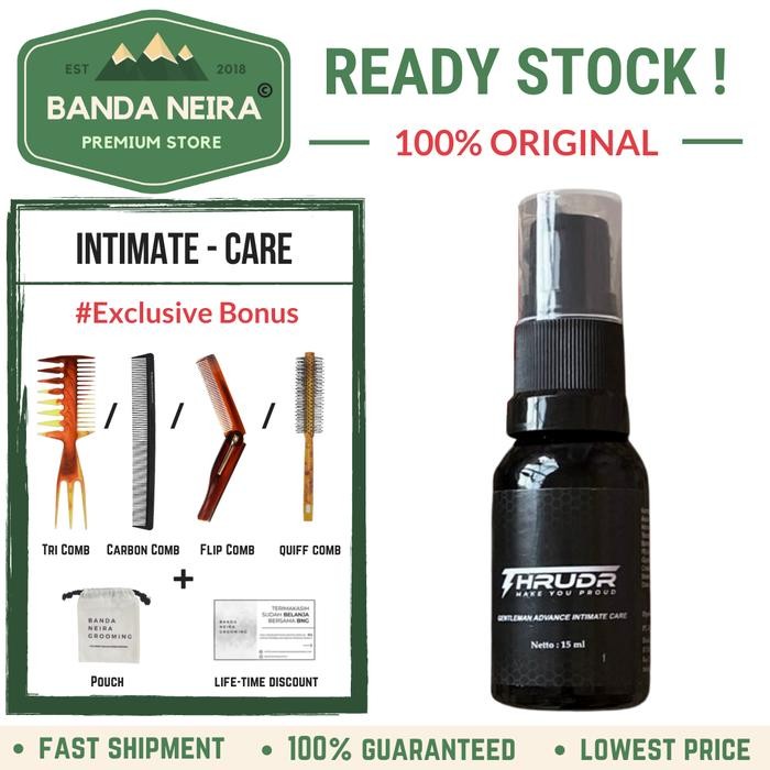 terjaminDiKita- THRUDR Gentleman Advance Intimate Care / Obat Kuat Serum Vital Pria