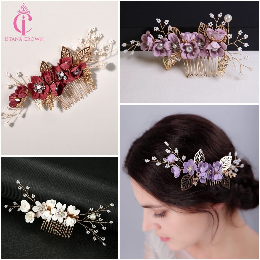 Pastel Sirkam - Sirkam anak dan Desa - Colorfull - Aksesoris Rambut Sanggul