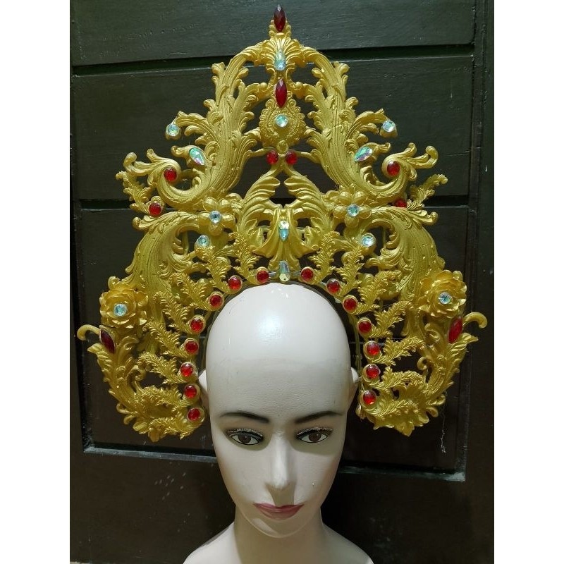 mahkota tari/ mahkota tari meh/ mahkota tari murah/mahkota karnaval