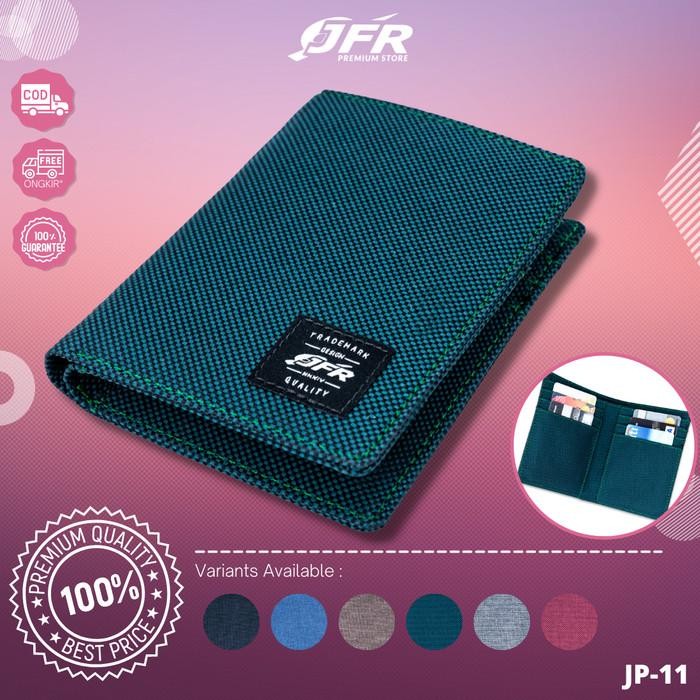 Dompet Pria Cowok Lipat simple Kanvas JFRJP11 Wallet Type Eiger Miniso