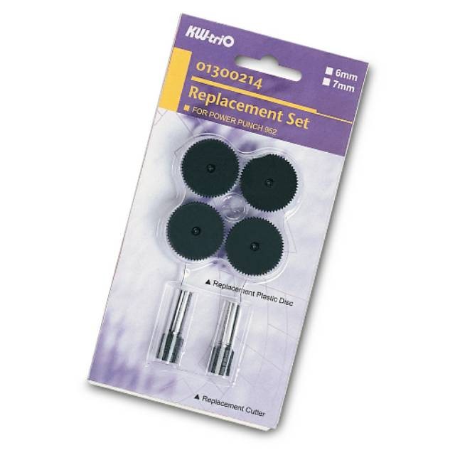 

Isi Ulang/Replacement cutter set 1304 for 09520, 09540 Kw-Trio Punch,Replacement Cutter Set