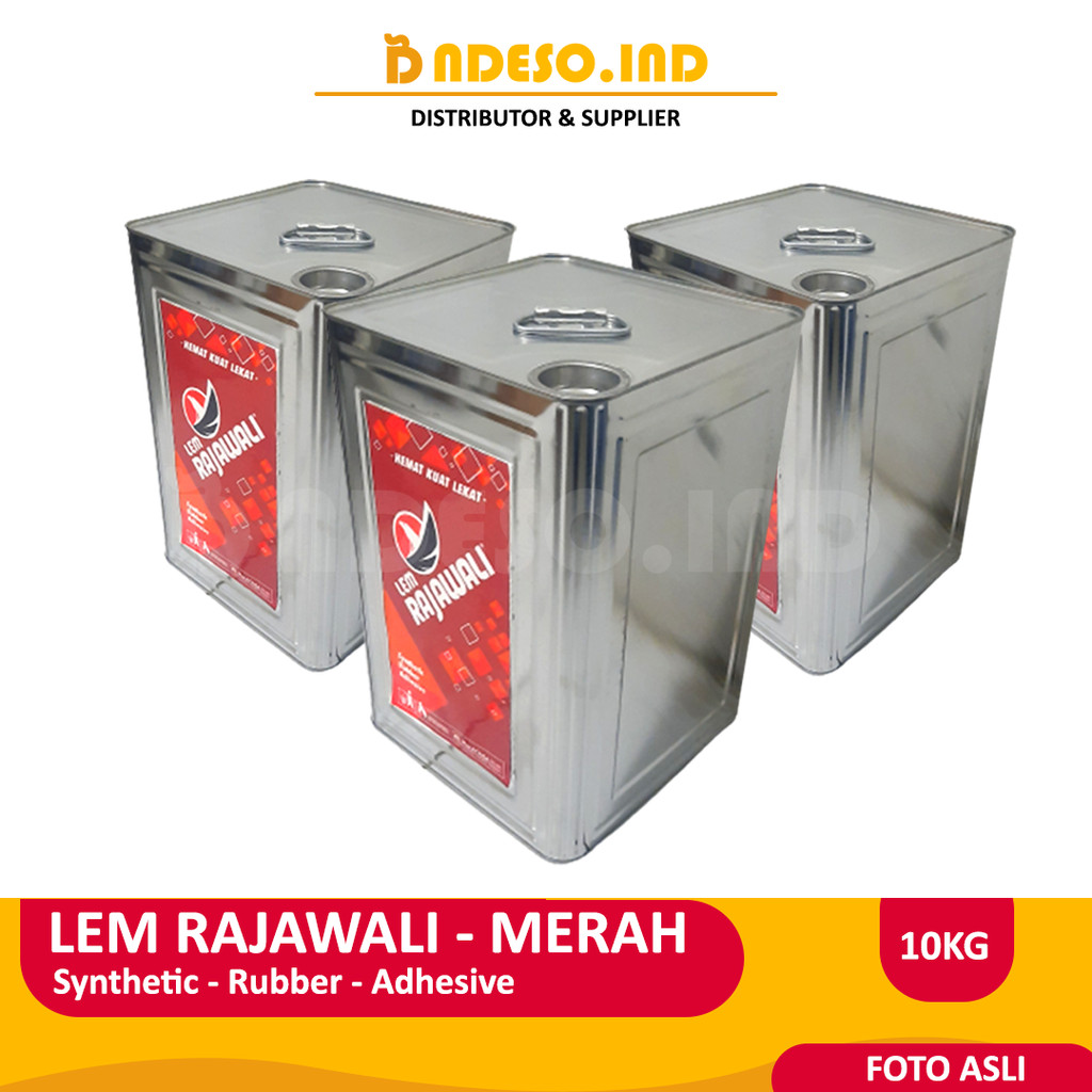 

Lem Kuning Rajawali - Merah - 10KG