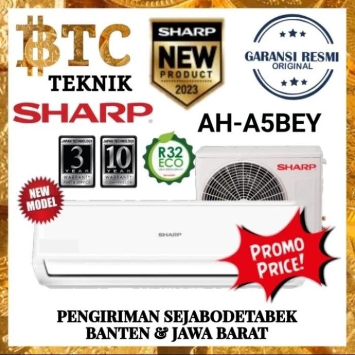 AC SHARP 1/2 PK AH-A5ZCYN LOW WATT A 5 ZCYN+ PASANG INSTALASI