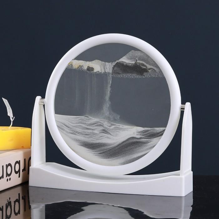 Moving Sandscape - Moving Sand Painting Art Picture - Rotatable