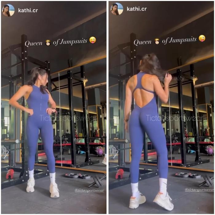 Ayesha Jumpsuit Olahraga atau Setelan One Set Olahraga Wanita Gym Fitness