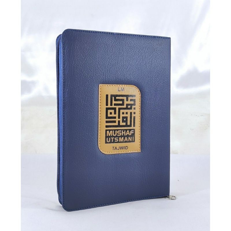 Alquran Ukuran Saku A6 Alquran Utsmani Terjemah Tajwid Resleting Mushaf Utsmani