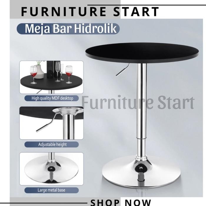 Meja Bar Hidrolik Meja Bar Meja Cafe Meja Barstool Minibar