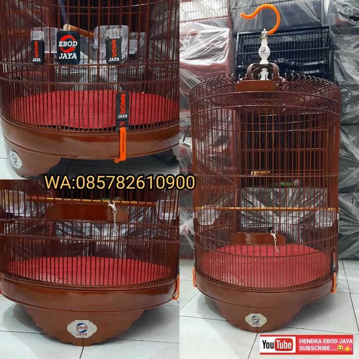 SANGKAR MURAI EBOD JAYA UKURAN NO 2 dan no 1 terbaru
