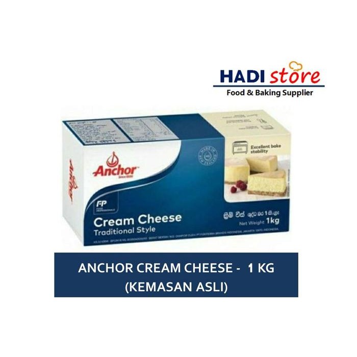 

Lalaa_Store Anchor Cream Cheese 1 kg (Original Pack)