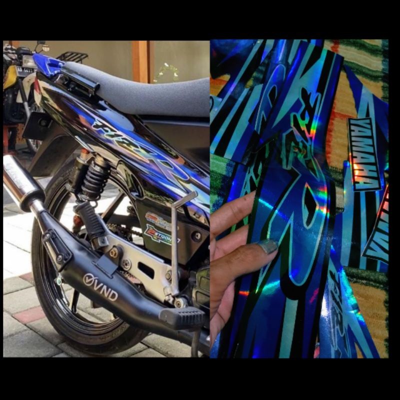 STRIPING FIZR VARIASI FULL HOLOGRAM TERBARU TERMURAH