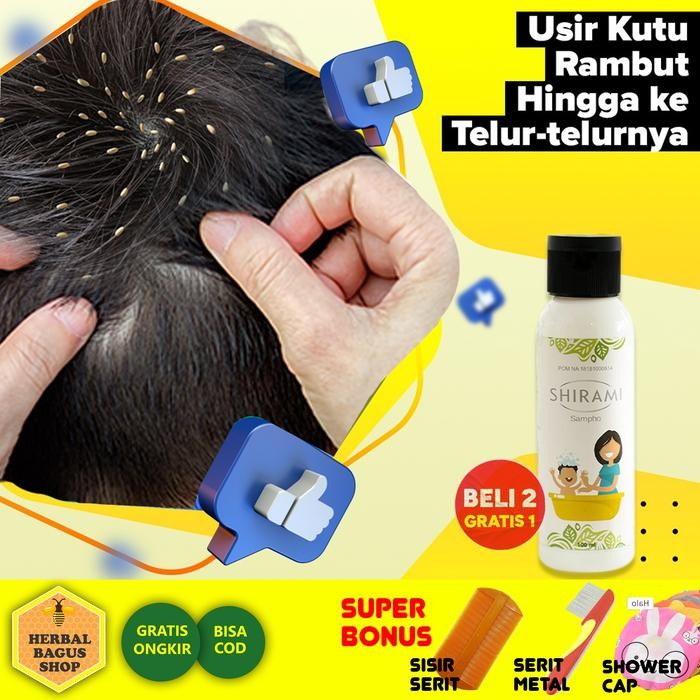 Obat Kutu Rambut Alami Anak dan Dewasa, Shampoo Kutu Rambut Alami BPOM