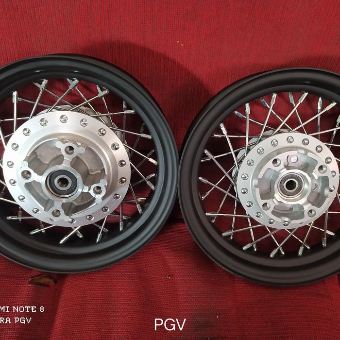 velg jari jari ring 10 velg custom mini bike honda monkey