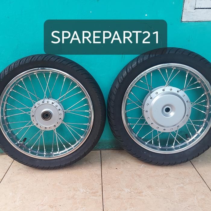 pelek jari jari plus Ban ring 14 pnp Beat, Vario