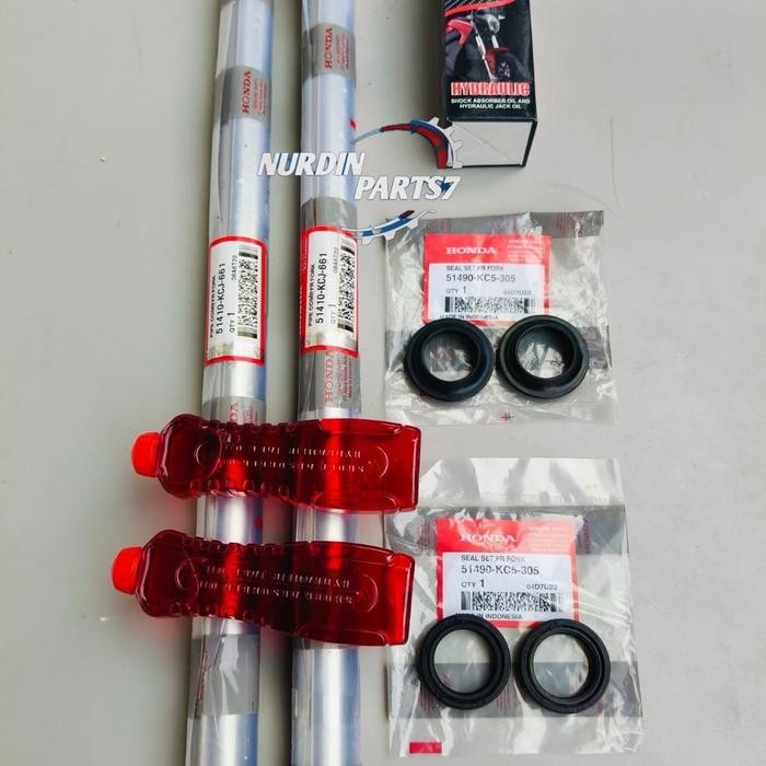 As Shock Depan Tiger New Tiger Revo Plus Seal + Oli Shock Kcj