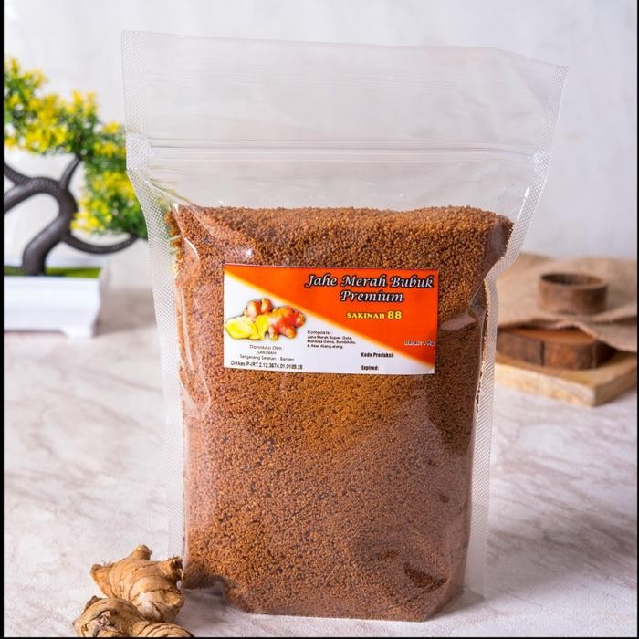 

Jahe Merah Bubuk 1Kg / Jahe Merah Bubuk Instant / Wedang Jahe Instan Minuman