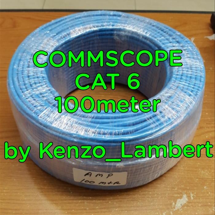 KABEL LAN UTP CAT 6 COMMSCOPE 100METER / COMMSCOPE CAT 6 / COMMSCOPE