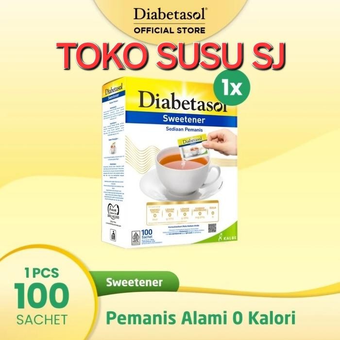

InstanTanyadulu- Diabetasol Zero Calorie Sweetener 100x1gr (sachet)