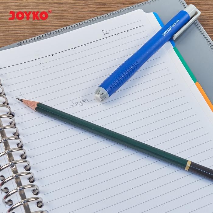 

ID NOKIDA PENGHAPUS PENSIL MEKANIK JOYKO MER-114 / MECHANICAL ERASER PENCIL STIP
