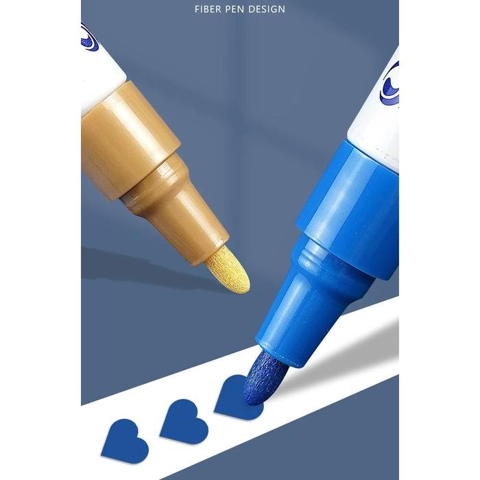 

ID SPIDOL BAN PERMANEN WATERPROOF QUICK DRY OIL BASE MARKER 2MM