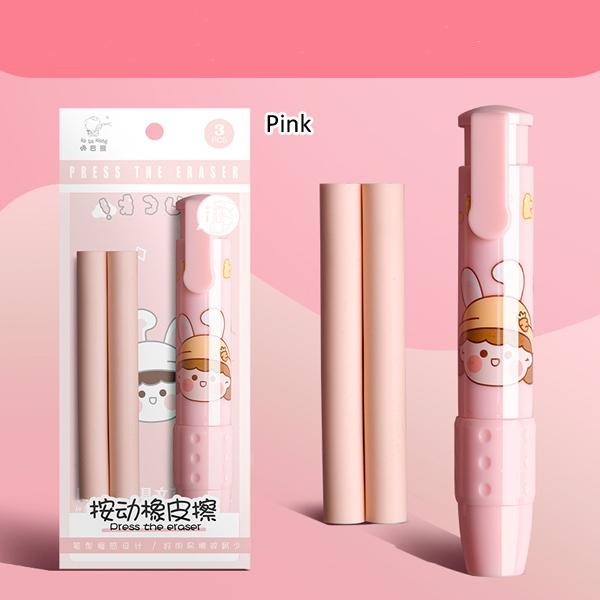

ID PENGHAPUS MEKANIK PRESS THE ERASER LUCU CUTE MK1238