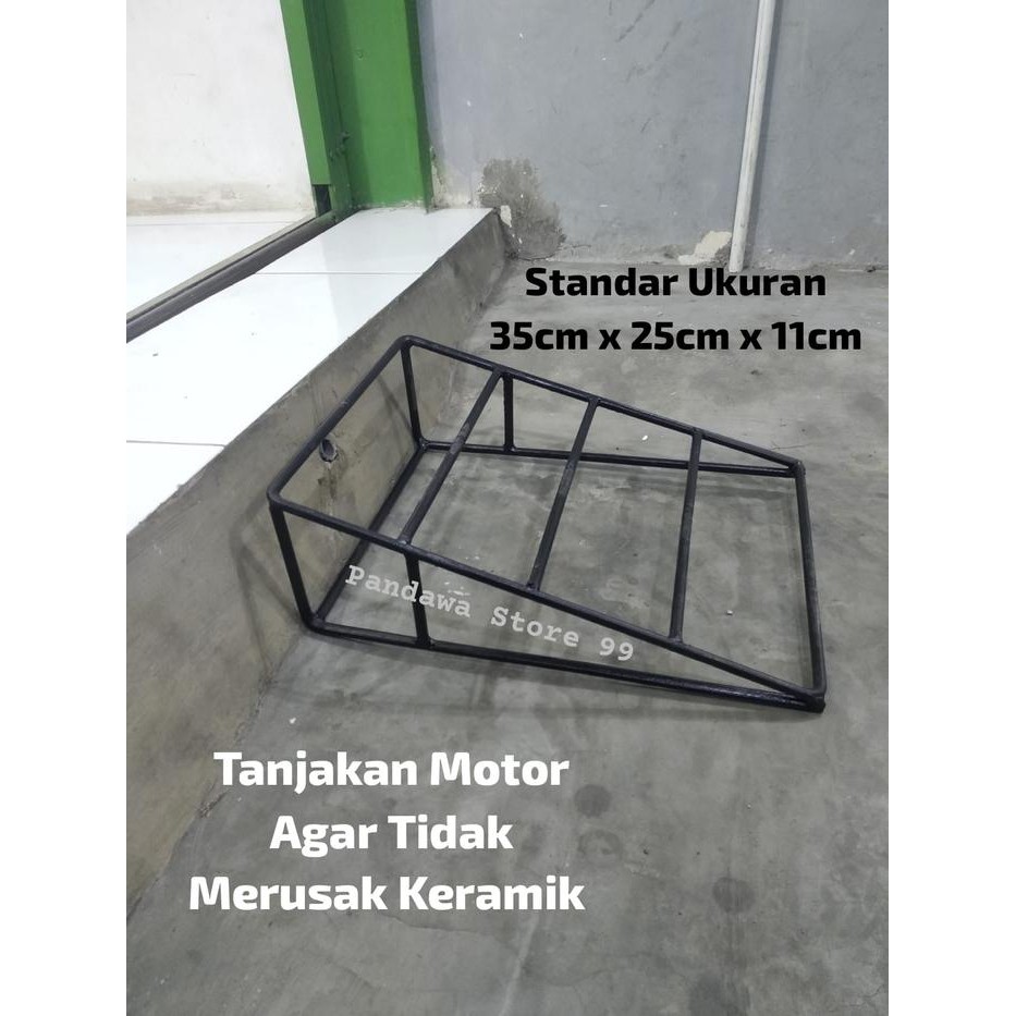 Tanjakan motor besi kuat dan kokoh / tanjakan motor naik tangga
