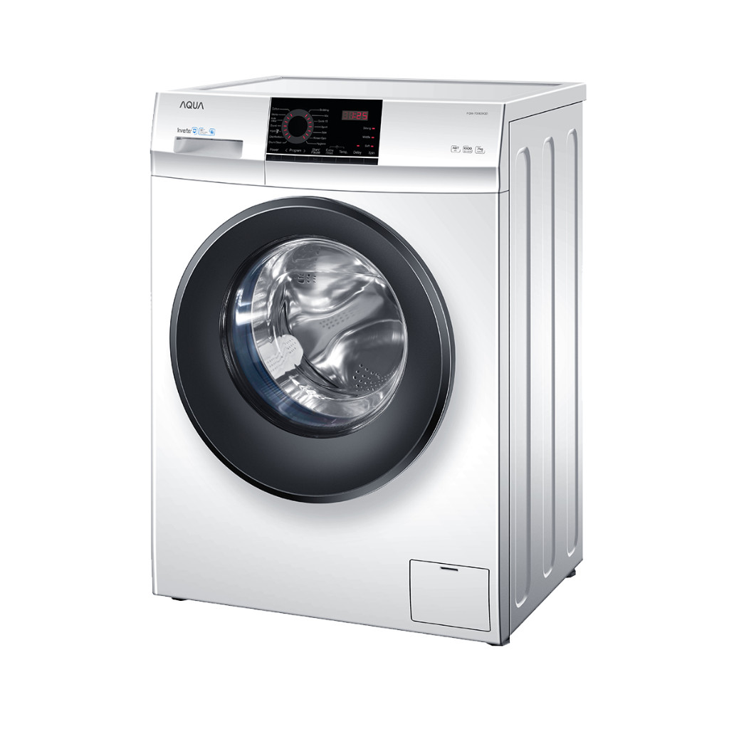 Candy Official Store - AQUA Elektronik Mesin Cuci Front Load 8.5Kg FQW-850829QD