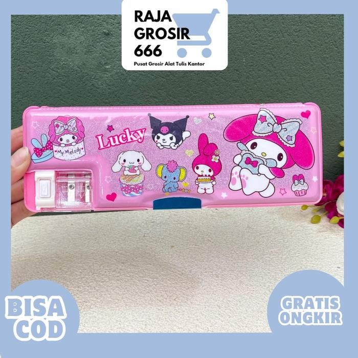 

ID PENSIL CASE TEMPAT PENSIL TEPAK CINAMOROLL KUROMI MELODY ALAT TULIS KANTOR COD SOUVERNIR