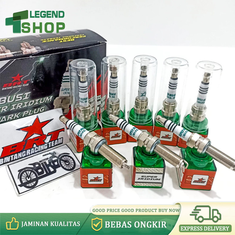 BUSI RACING - Busi BRT Super Iridium Beat Scoopy Vario Nmax Aerox Mio M3 PCX BUSI RACING BRT SUPER