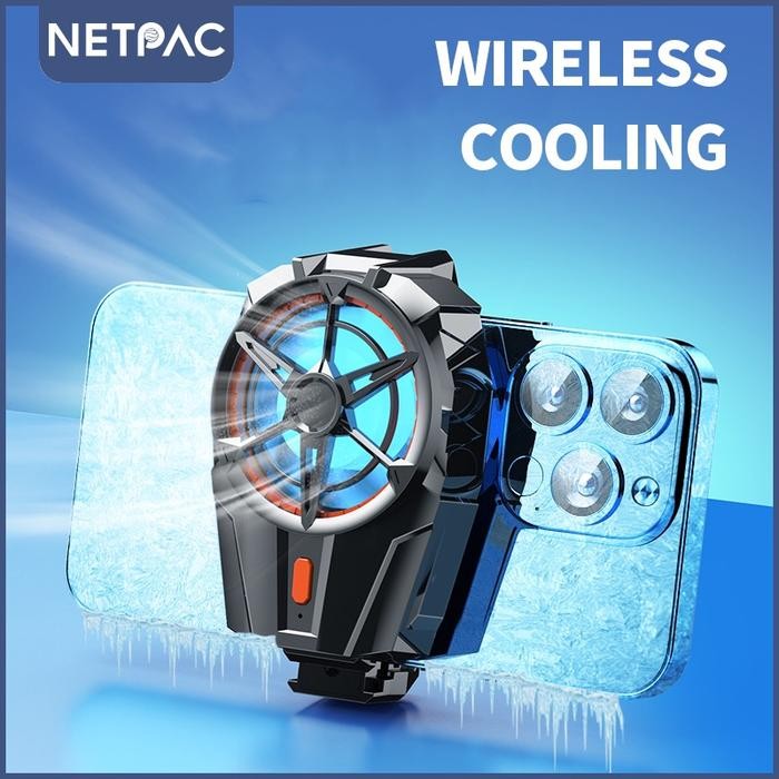 Fancooler X52 Built-In Battery Radiator Pendingin Hp Funcooler Netpac