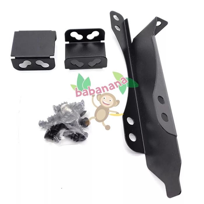 Bracket Vga Pci 2 Fan Extension 90 120 Mm Tidak Termasuk Fan