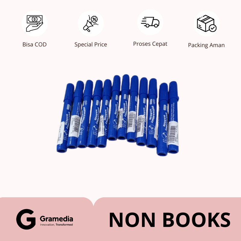 

Estudee Permanent Marker Blue Epm-3450