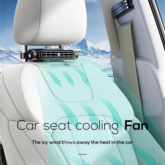 Memo Car Seat Cooling Fan Kipas Mobil Udara