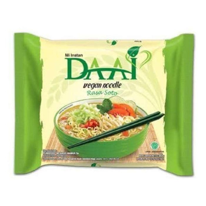 

DAAI VEGAN NOODLE GORENG DAN SOTO ISI 5 BGKS