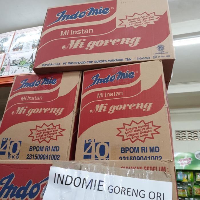

PROMO MURAH CTN 40S - MIE INDOMIE GORENG ORIGINAL