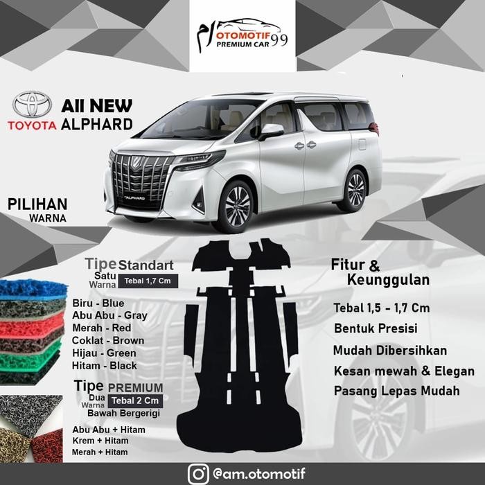 karpet mobil Alphard karpet mobil alphard mie single color