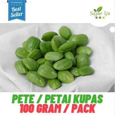 

Pete / Petai Kupas 100 Gram / Pack Bitter Bean Sayur Hijau Segar *