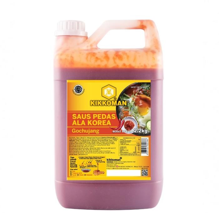 

Sale Terbatas Saus Pedas Korea Kikkoman Gochujang Sauce 2L Jerigen Halal