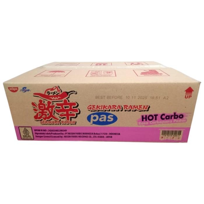 

Kualitas Terjamin Mie Mi Instan Korea Nissin Gekikara Instant Noddle Porsi Pas Carbonara (1 Dus