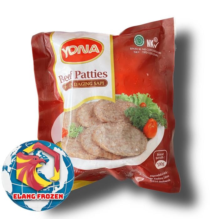 

TodayFre3sH- Beef Patties Burger Yona / Daging Burger 500gr