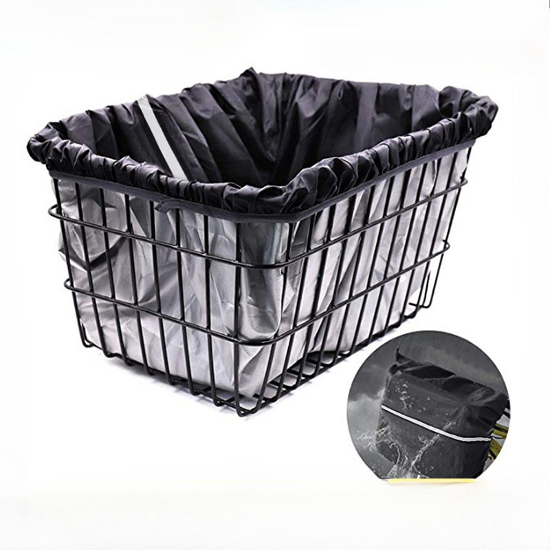 BEST SELLER Waterproof bicycle basket rain cover, waterproof bicycle basket lining, bicycle basket c