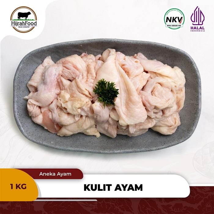 

BeliSkrg,KirimHariini- Kulit Ayam Bersih Premium Frozen - Kulit Dada / Badan Chicken Skin