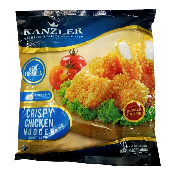 

BeliSkrg,KirimHariini- KANZLER CHICKEN NUGGET CRISPY 450 GR