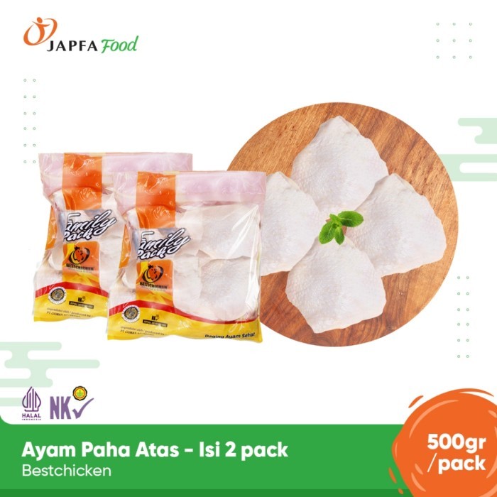 

BeliSkrg,KirimHariini- Bestchicken Bundling Hemat Paha Atas Ayam 500 gr - Isi 2 pack