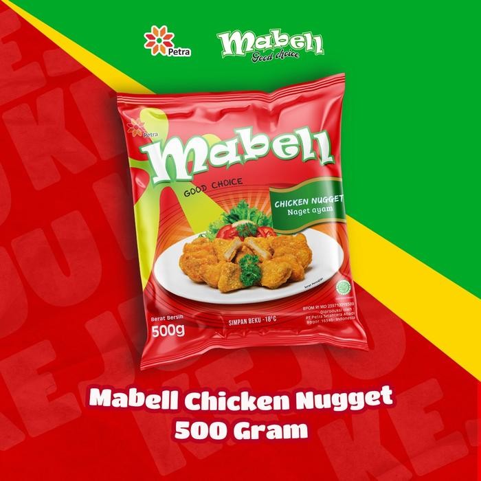

BeliSkrg,KirimHariini- MABELL NUGGET AYAM 500 GRAM CHICKEN NUGGET 500GR