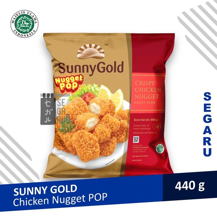 

BeliSkrg,KirimHariini- SUNNY GOLD Chicken Nugget Tempura POP 500 gram