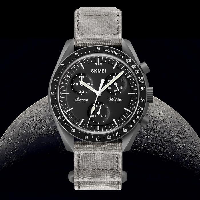 Jam Tangan Pria Wanita Analog Planet Mission Watch SKMEI 1982 *