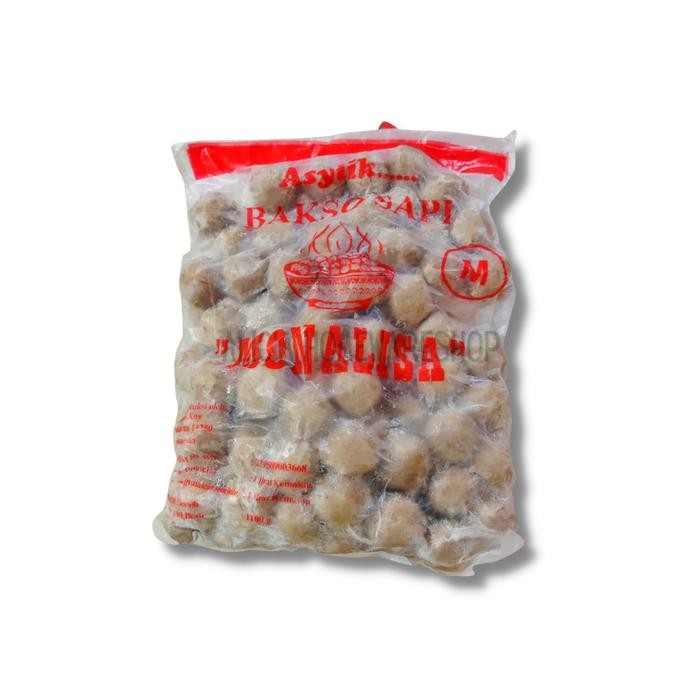 

BeliSkrg,KirimHariini- Bakso Sapi Monalisa isi 100 (Uk M) / Pack