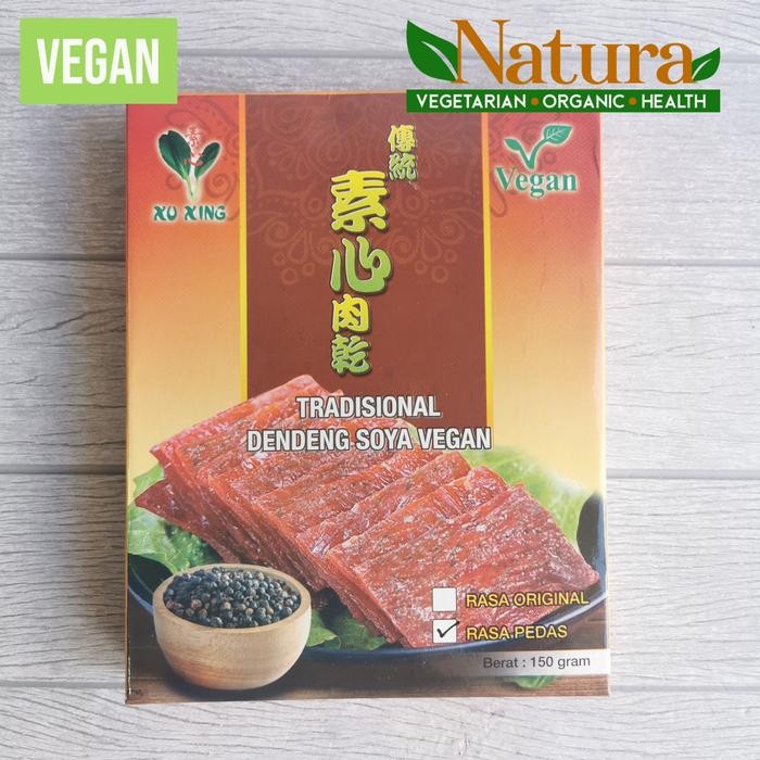 

PastikanDikirimLgsg- Xu Xing Tradisional Dendeng Soya Vegan 150gr Vegetarian