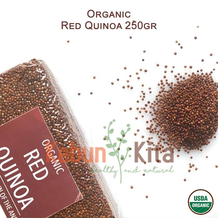 

PastikanDikirimLgsg- Organic Red Quinoa 250gr ( Quinoa Merah Organik)